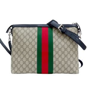 Gucci Supreme Canvas Messenger Olive